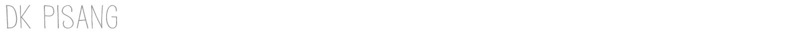 DK Pisang font preview